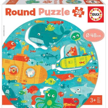 8412668189072 Puzzle Bajo el mar – Educa (28 pzs) 1