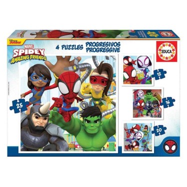 8412668192959 (1) Puzzle Progresivo Spidey y sus A 1