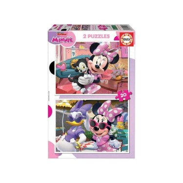 8412668192973 (2) Puzzle Minnie 2×20 piezas · Educ 2