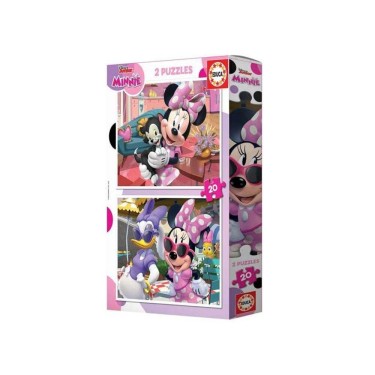 8412668192973 (3) Puzzle Minnie 2×20 piezas · Educ 3