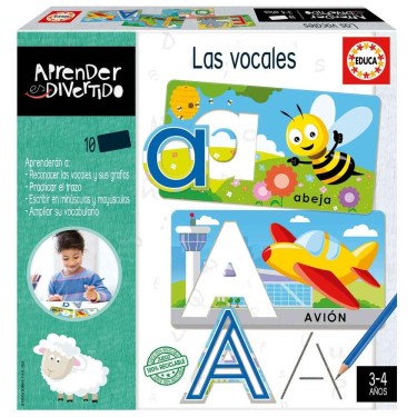 8412668197169 (1) Juego Educativo Las Vocales · Ed 1