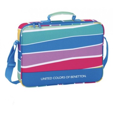 8412688286669 Cartera extraescolar Benetton rayas 1