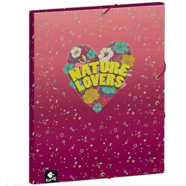 8422829669428 Carpeta cartón con gomas Nature Love 1
