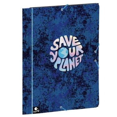 8422829669442 Carpeta cartón con gomas Save your P 1
