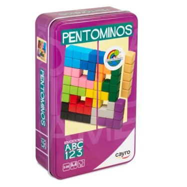 8422878701131 (1) Juego Pentominos Metal – Cayro 1
