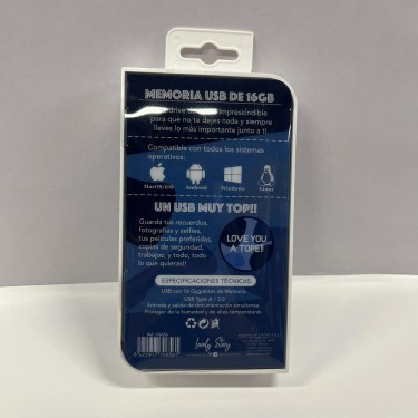 8422917706561 (2) USB 16 GB “I Love Voy A Tope” –  2