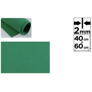 8429640502507 Lámina goma EVA 40x60 cm verde fuert 1