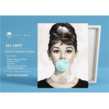 8431234188431 Pintar por Números “Audrey Haciendo  1