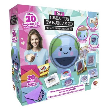 8432752050255 (2) Set creativo tarjetas 3D – Bizak 2