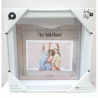 8435458030880 Marco de fotos madera blanco “Que te 1