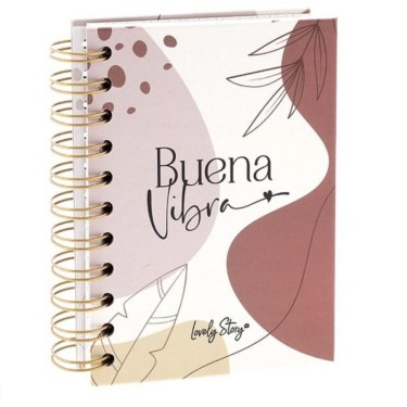 8435458040612 Cuaderno DIN A6 con frase Buenas vib 1