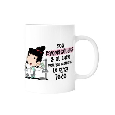 8435458062409 Taza “Soy farmacéutica y el café por 1