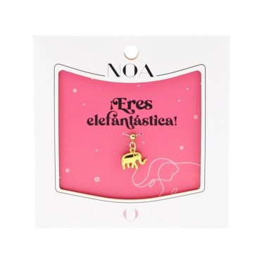 8435458090570 Charms Acero Dorado Elefante - Lovel 1