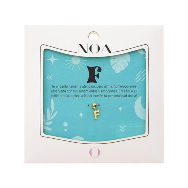 8435458091447 Charms Acero Dorado Letra F - Lovely 1