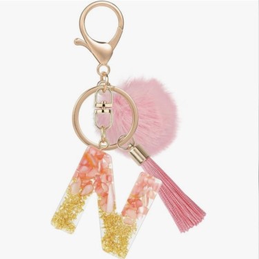 8435458092192 Llavero Letra N Rosa - Lovely Story 1