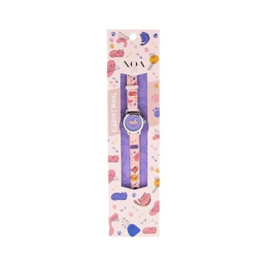 8435458092567 Reloj Analógico Infantil Gatos - Lov 1