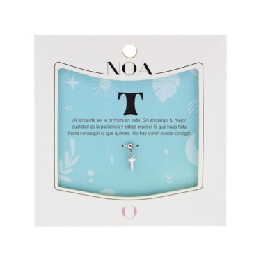 8435458093052 Charms Acero Plateado Letra T - Love 1