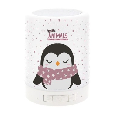 8435458094103 Lámpara Altavoz Bluetooth Pingüino – 1