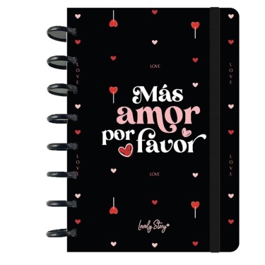 8435458150885 Cuaderno cuadricula A5 “Mas amor por 1