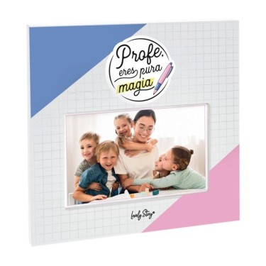 8435458156757 Marco de fotos madera  Profe, eres p 1