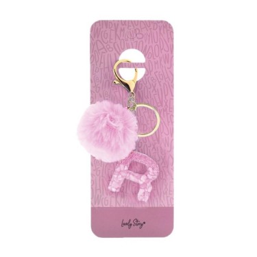 8435458179725 Llavero letra R pink Lovely Story 1