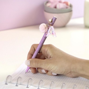 8435458184545 Bolígrafo Pink Pen letra A (2) 2