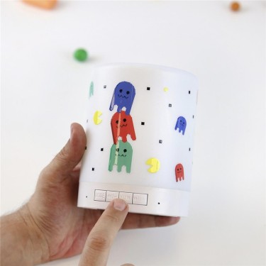 8435458186259 Lámpara altavoz Bluetooth Pacman – L 1