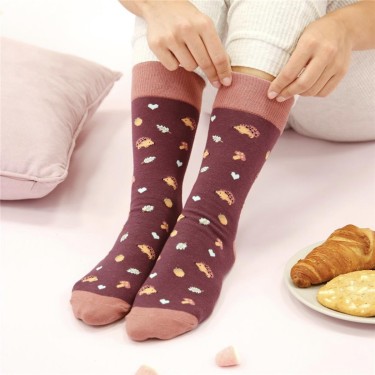 8435458187102 Calcetines erizos y hojas talla 36-4 1