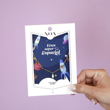 8435458191901  Colgante acero dorado planetas Eres 1