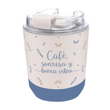 8435458194896 Vaso térmico 280 ml Café, sonrisa y  1