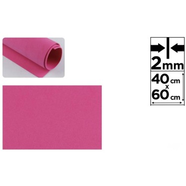 8436538536391 Lámina goma EVA 40x60 cm rosa fuerte 1