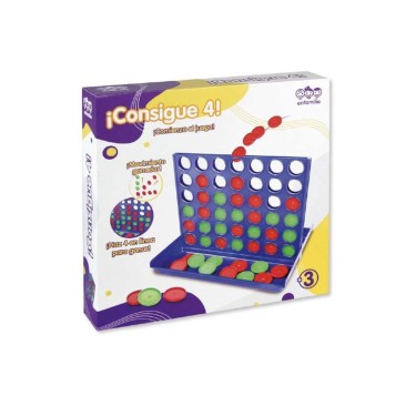 8436585225040 (1) Juego de mesa Consigue 4 – Toys 1