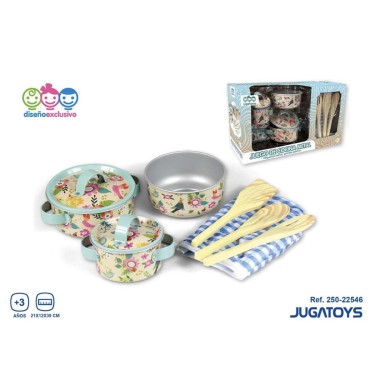 8436585225460 (2) Set de menaje cocina metal flore 2