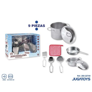 8436585227402 Set de menaje cocina metal 9 piezas  3