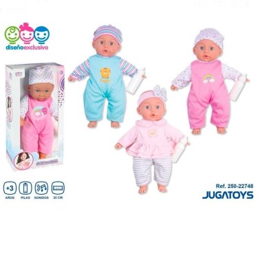 8436585227488 (2) Muñeco bebé 32 cm sonidos y bibe 2