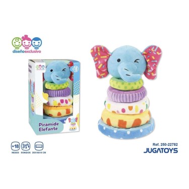 8436585227822 (2) Pirámide elefante de tela suave 2