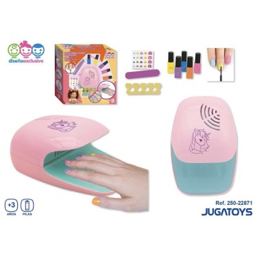 8436585228713 Set de uñas con secador – Jugatoys 1