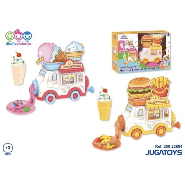 8436585228843 (1) Juego plastilina food truck hamb 1