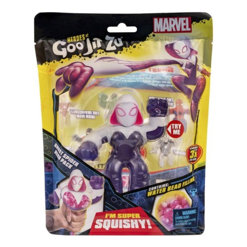 Figura Marvel Héroes  Ghost Spider Goo Jit Zu Bandai 8414614