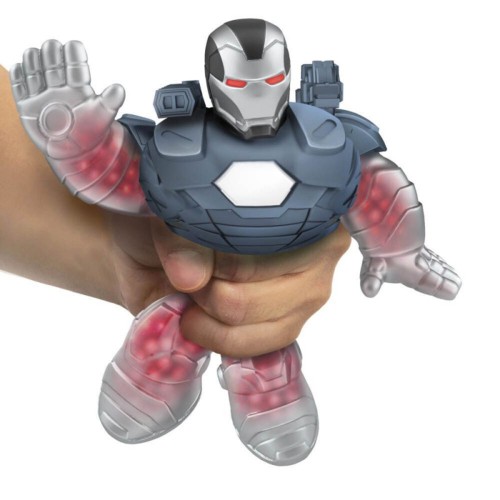 Figura Marvel Héroes War Machine Goo Jit Zu Bandai 841461441