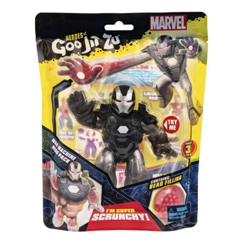 Figura Marvel Héroes War Machine Goo Jit Zu Bandai 841461441