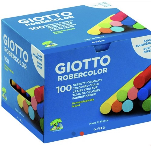 100 tizas Colores ROBERCOLOR