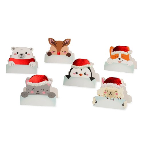 Set de 12 Marcasitios Navideño Legami 8052694002473 4