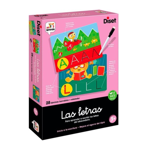 Juego aprendizaje las letras Diset 8410446638637 1