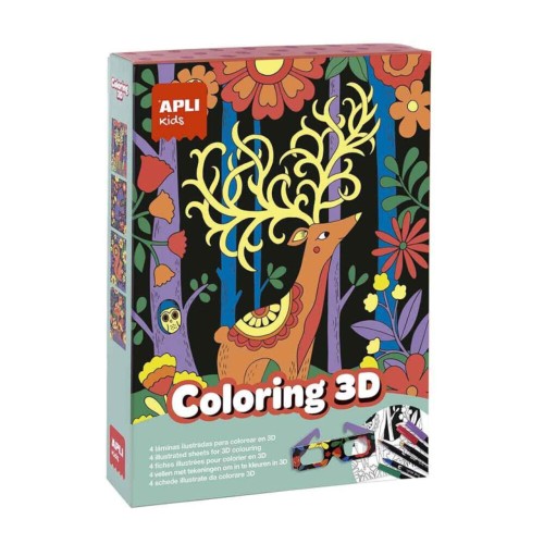 Kit Coloring 3d Apli kids 8410782188674 1