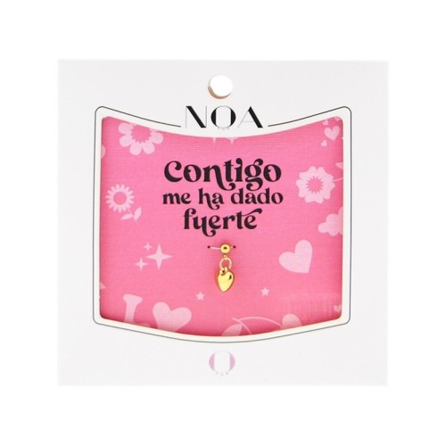 Charms acero dorado corazon Lovely story 8435458090433