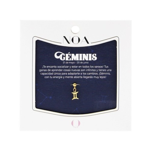 Charms acero dorado horoscopo Geminis Lovely story 843545809