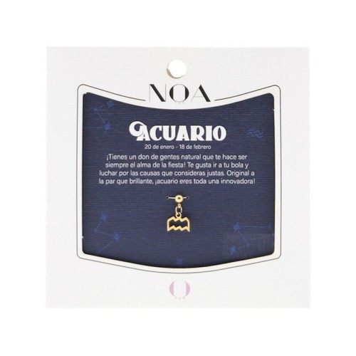 Charms acero dorado horoscopo Acuario Lovely story 843545809