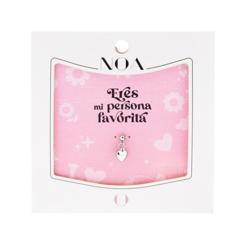 Charms acero plateado corazon Lovely story 8435458092581