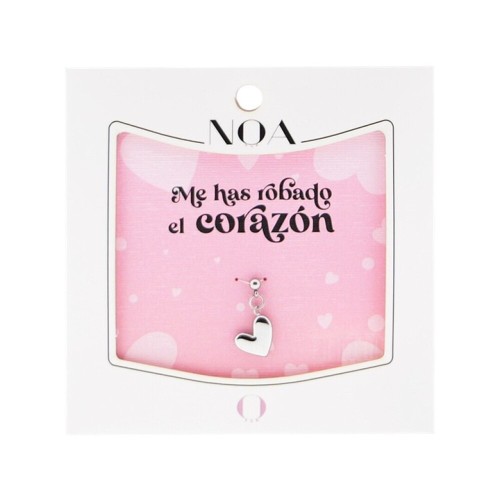 Charms acero plateado corazon grande Lovely story 8435458092